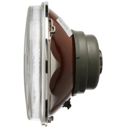 Priekinis žibintas halogeninis, apvalus, 12V, baltas, Ø 144,5 mm, Hella 1A3002850031