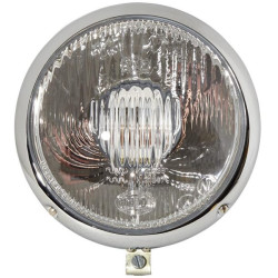 Priekinis žibintas halogeninis, apvalus, 12V, baltas, korpusas: sidabrinis, Ø 148mm, Hella 1S3001442001