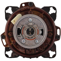 Priekinis žibintas halogeninis, apvalus, 12V, skaidrus, Ø 90mm, Hella 1BL008193001