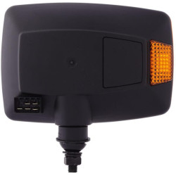 Priekinis žibintas halogeninis, dešinysis stačiakampis, 12V, skaidrus/gintarinis, užsukamas, Hella 1SA996120021