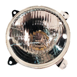 Priekinių žibintų įdėklas Halogeninis, apvalus, skaidrus, Ø 142,5 mm, Cobo 05567000