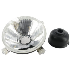 Priekinių žibintų įdėklas Halogeninis, apvalus, skaidrus, Ø 142,5 mm, Cobo 05685000