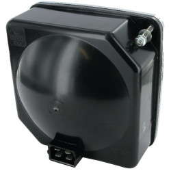 Priekiniai žibintai kvadratiniai, skaidrūs, 140x81x81mm, Cobo 05113000