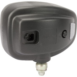 LED priekiniai žibintai, dešinysis aukštas, 22/32W, stačiakampis, 12-24V, 240x127x164mm, Deutsch 6 kontaktų, šildomas, tolimosio