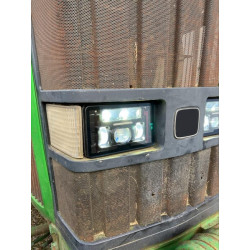 Priekiniai žibintai LED, 23/45W, stačiakampiai, 12-24V, 168x107x82mm, tolimosios / artimosios šviesos, šildomos, Kramp LA80065