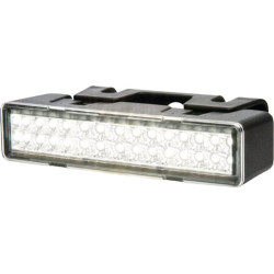 Dienos žibintas LED, stačiakampis, 12/24V, baltas, 147x50x33mm, 30 LED, Waś 667706