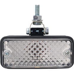 Atbulinės eigos žibintas stačiakampis, 12/24V, skaidrus, užsukamas, 134x50x71mm, Waś 1400696701Z