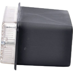 Atbulinės eigos žibintas stačiakampis, 12/24V, skaidrus, užsukamas, 134x50x71mm, Waś 1400696701