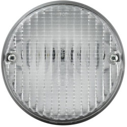 Atbulinės eigos žibintas apvalus, 12/24V, baltas, užsukamas, Ø 140 mm, Hella 2ZR001423001