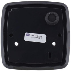 Kvadratinis atbulinės eigos žibintas, 12/24V, baltas, užsukamas, 84x51x84mm, ašmenų terminalas, Hella 2ZR003014091