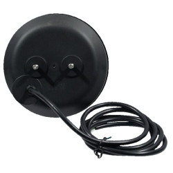 Rūko žibintas LED, apvalus, 12/24V, raudonas, užsukamas, Ø 140mm LA2004M