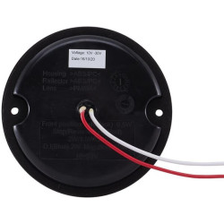 Rūko žibintas LED, apvalus, 10/30 V, raudonas, užsukamas, Ø 95 mm, 17 šviesos diodų, Hella ValueFit 2NE357028031