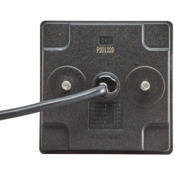 Rūko žibintas LED, kvadratinis, 24V, raudonas, užsukamas, 80x33,7x80mm, Hella ValueFit 2NE357029141