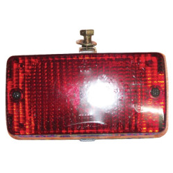 Rūko žibintas stačiakampis, raudonas, užsukamas, 140x TOR4520