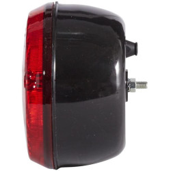 Rūko žibintas apvalus, 12/24V, raudonas, užsukamas, Ø 140 mm, ašmenų gnybtas, Hella 2NE001423011