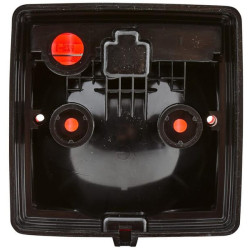 Rūko žibintas kvadratinis, 12V, raudonas, užsukamas, 97x57x97mm, Hella 2NE003315011