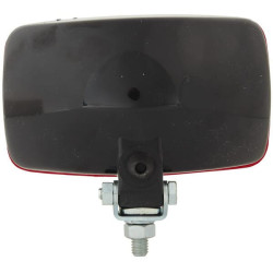 Rūko žibintas stačiakampis, 12V, raudonas, užsukamas, 124x69x74mm, Blade terminalas, Hella 2NE002985001