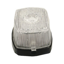 Žymeklis 5W, kvadratinis, 12V, skaidrus/baltas, užsukamas, 62x46x62mm, Hella 2PG003057067