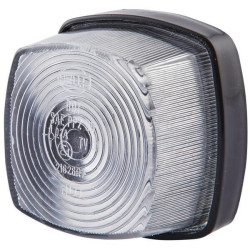 Žymeklis 5W, kvadratinis, 12V, skaidrus, prisukamas, 62x40x62mm, Hella 2PF003057041