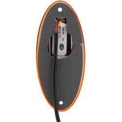 Šviesos diodas, 0,50 W, ovalus, 12 V, geltonas, užsukamas, 101,6 x 45 mm, 2 šviesos diodai, Hella 2PS964295061