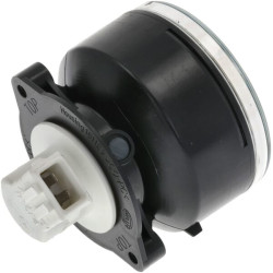 Indikacinė lemputė 21W, apvali, 24V, permatoma/oranžinė, užsukamas, Ø 66mm AMP kištukas, Hella 2BA009001167