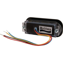 Įspėjamoji lemputė LED, 12/24V, raudona, Britax L5402DV