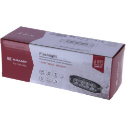 Mirksi įspėjamoji lemputė, gintarinė, 4 LED LA20074