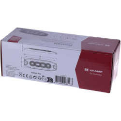 Mirksi įspėjamoji lemputė, gintarinė, 4 LED LA20074