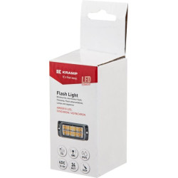 Įspėjamoji lemputė LED, gintarinė, Kramp LA20064