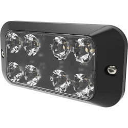 Kryptinis blykstė 8 LED 12/24V gintaro spalvos ED3788A