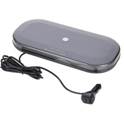 Šviesos juosta LED, 12-24V, gintarinė, magnetinė, 365x173x47mm, 42 LED, Kramp LA20008