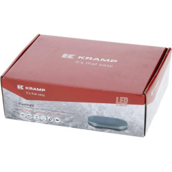 Šviesos juosta LED, 90W, 12-24V, gintarinė, magnetinė, 248x171x55mm, 30 LED, Kramp LA20007