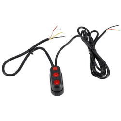 Šviesos juosta LED, 170W, 12-24V, gintarinė, užsukama, 1220mm, Kramp LA20157