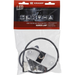 Žymeklis LED, stačiakampis, 12-24V, 105,4x45x11,8mm, Jaeger, Kramp LA30107