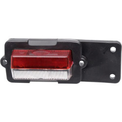 Stačiakampis žymeklis, 12/24V, baltas/raudonas, užsukamas, 137x30x49mm, Waś 1400698140