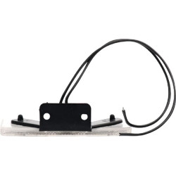 Žymeklis LED, stačiakampis, 12/24V, skaidrus, užsukamas, 116x21x66mm, Waś 14006901050