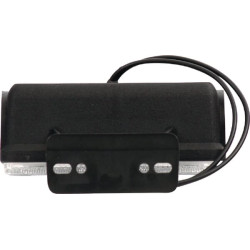 Šviesos diodas, stačiakampis, 12/24 V, baltas, užsukamas, 116x66 mm, Waś 1400690531