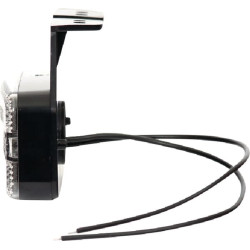 Žymeklis LED, stačiakampis, 12/24V, skaidrus, užsukamas, 111x75mm, Waś 1400690890