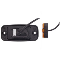 Žymeklis LED, 24V, geltona, Hella 2PS345600011