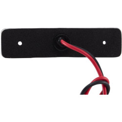 Žymeklis LED, stačiakampis, 24 V, baltas, užsukamas, 65x11x16 mm, 4 šviesos diodai, Hella ValueFit 2PG357010121