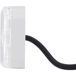 Šviesos diodas, stačiakampis, 9/36 V, baltas, užsukamas, 111x20x51 mm, 3 šviesos diodai, Hella ValueFit 2PG357008031