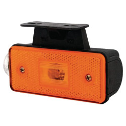 Žymeklis LH LED, stačiakampis, 24V, gintaras, užsukamas, 136x49x55mm, Waś 1400698170