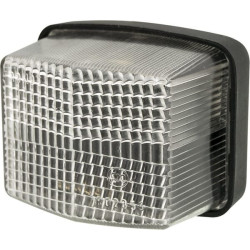 Kvadratinis žymeklis, 12/24V, baltas, prisukamas, 70x58mm, reklama 1400690700