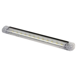 Žymeklis LED, stačiakampis, 12/24V, skaidrus, užsukamas, 237x20x22mm, Waś 1400300560