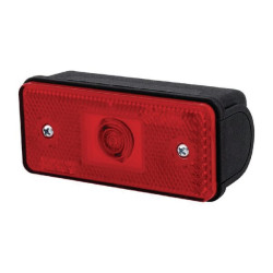 Žymeklis LED, stačiakampis, 12/24V, raudonas, užsukamas, Waś 1400690553