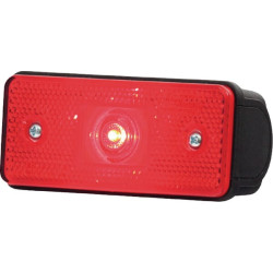 Žymeklis LED, stačiakampis, 12/24V, raudonas, užsukamas, Waś 1400690553