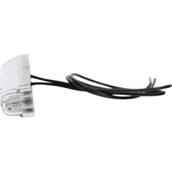 Žymeklis LED, stačiakampis, 12/24V, skaidrus, užsukamas, 246x20x40mm, Waś 14003000180