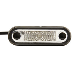 Šviesos diodas, 0,50 W, stačiakampis, 12/24 V, baltas, užsukamas, 79x1 LED, Hella 2PF959590202