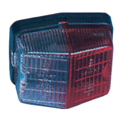 Kvadratinis žymeklis, 12/24V, raudona/balta, užsukamas, 71x37x61mm, Jokon 120003200