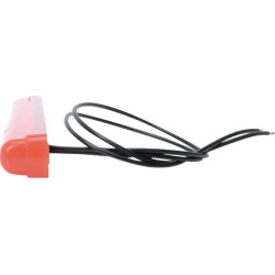 Žymeklis LED, stačiakampis, 12/24V, raudonas, užsukamas, 237x22mm, Waś 1400300770